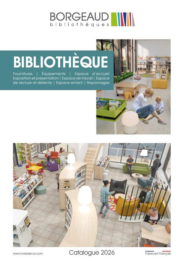 Couverture du catalogue Bibliothèque 2026