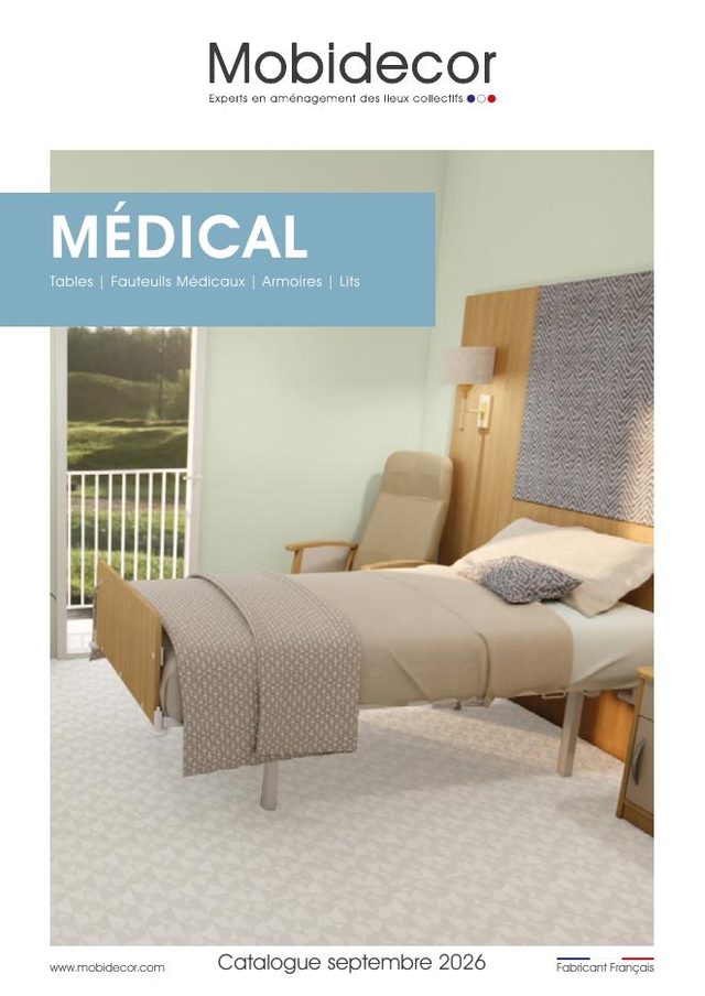 Couverture du catalogue Médical 2026