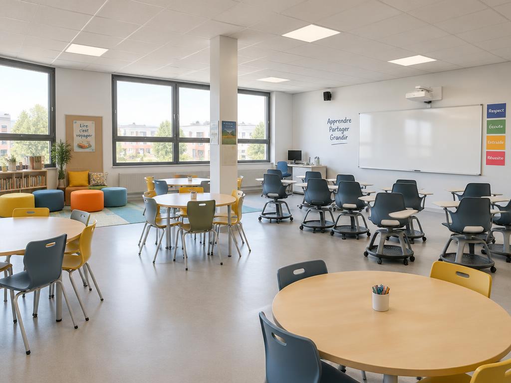 Classe flexible collège